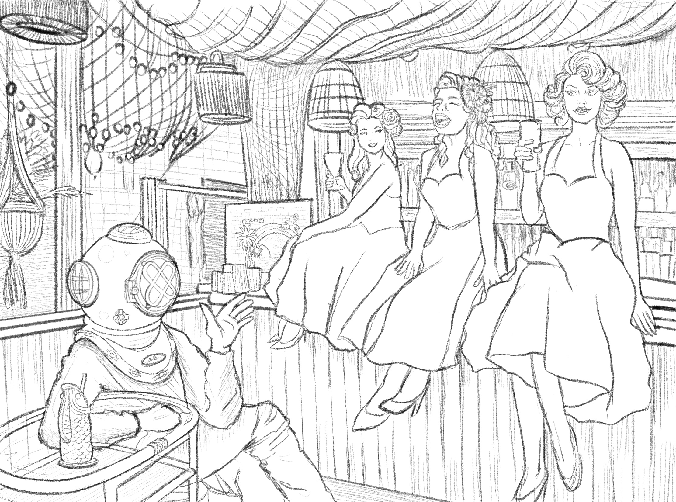 Handdrawn Leyton Calling